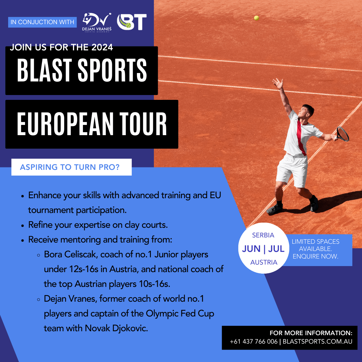 Blast Sports European Tour 2024